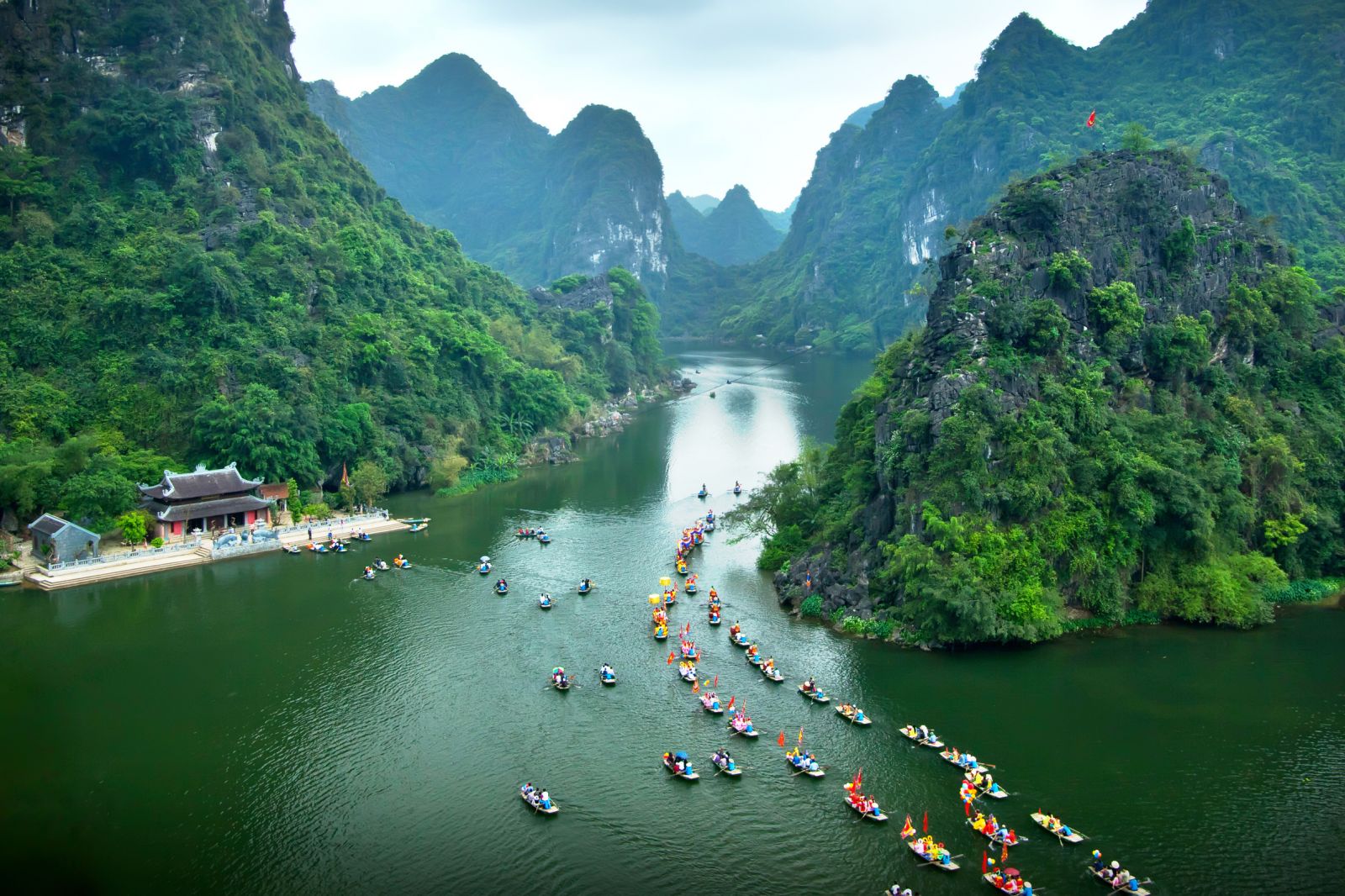 HANOI 5D4N PACKAGE:  HA NOI -NINH BINH - HALONG BAY- CITY TOUR HA NOI (SIC TOUR )
